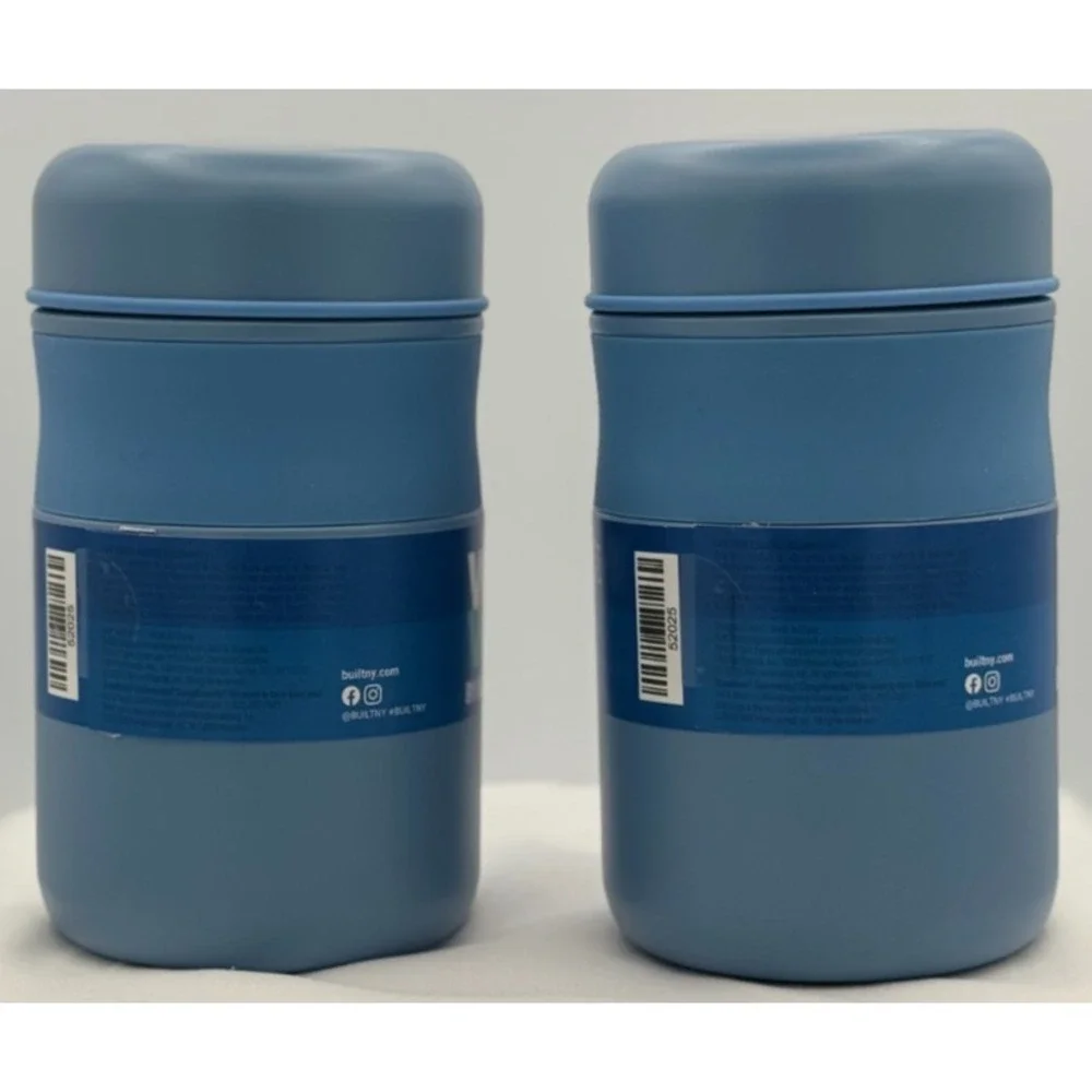 (2) Weight Watchers 16 OZ Food Storage Jars - New! 7 Hours Cold - 5 Hours Hot